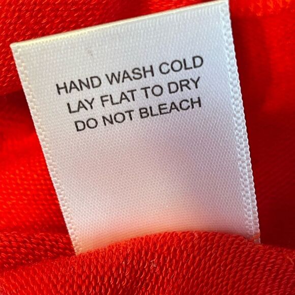 LNA Cut Out Sweater Red Small - Picture 7 of 7